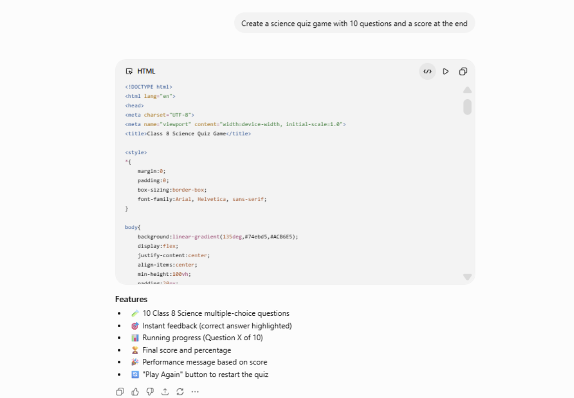 Vibe coding example 2